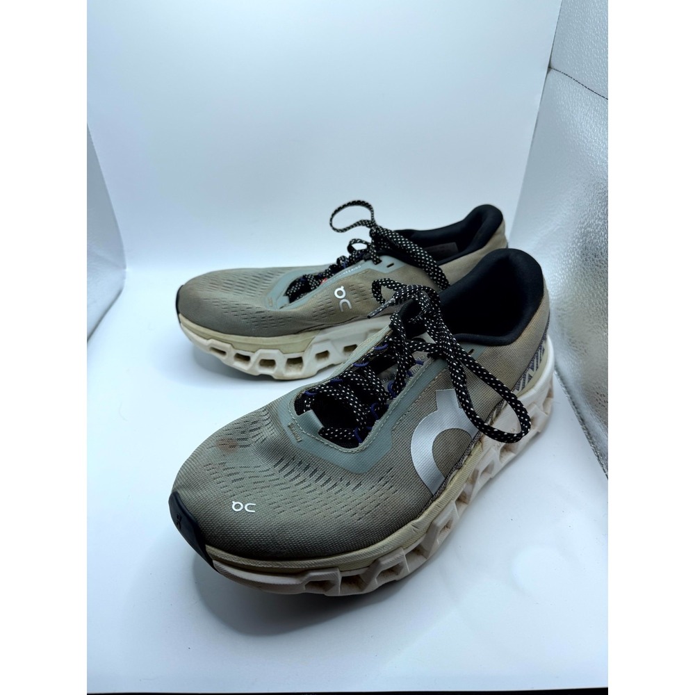 On‎ Cloudmonster 2 Womens 9 Sneaker White Mesh Low Top Lace Up Running Shoes
